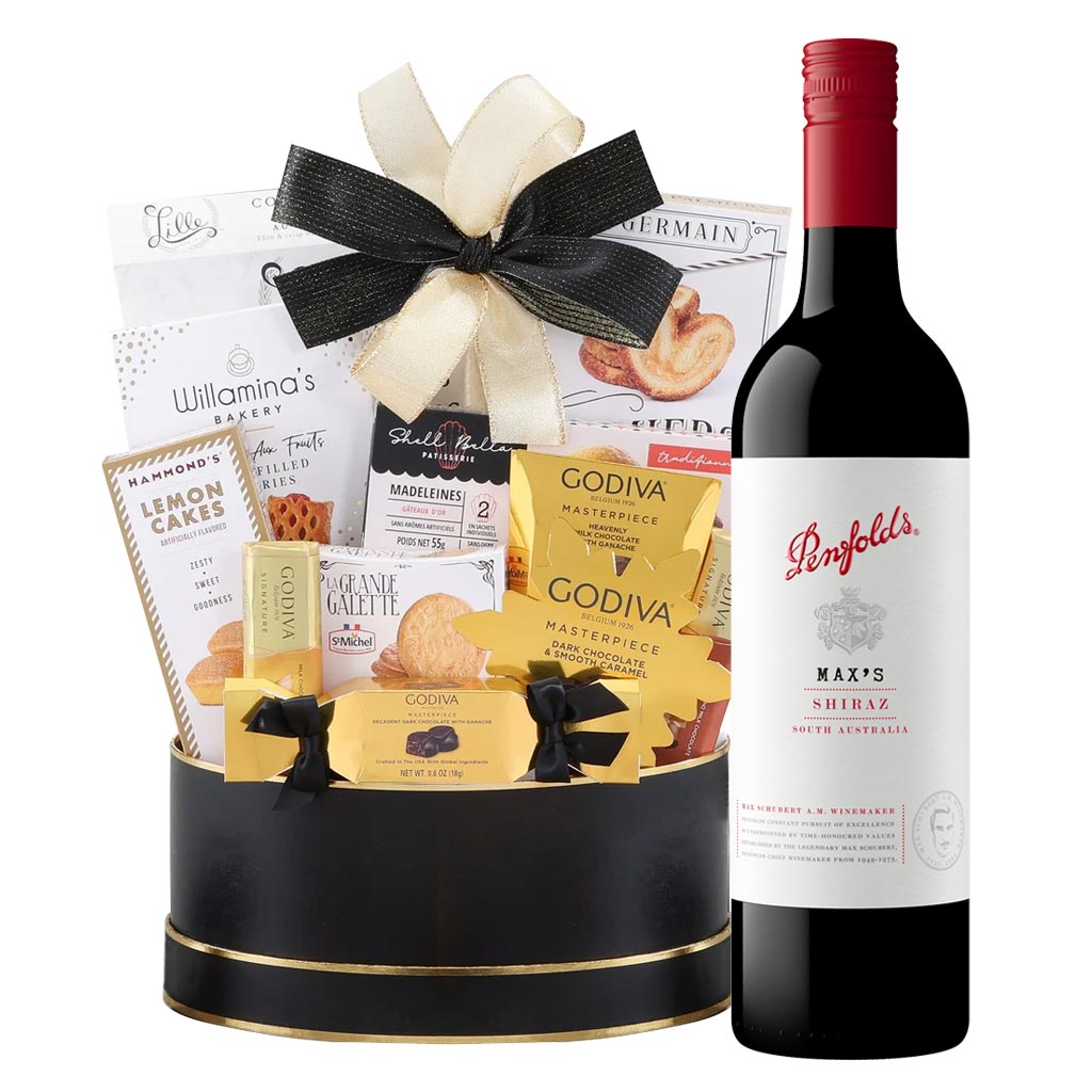 Penfolds Max's Shiraz And Golden Gift Basket